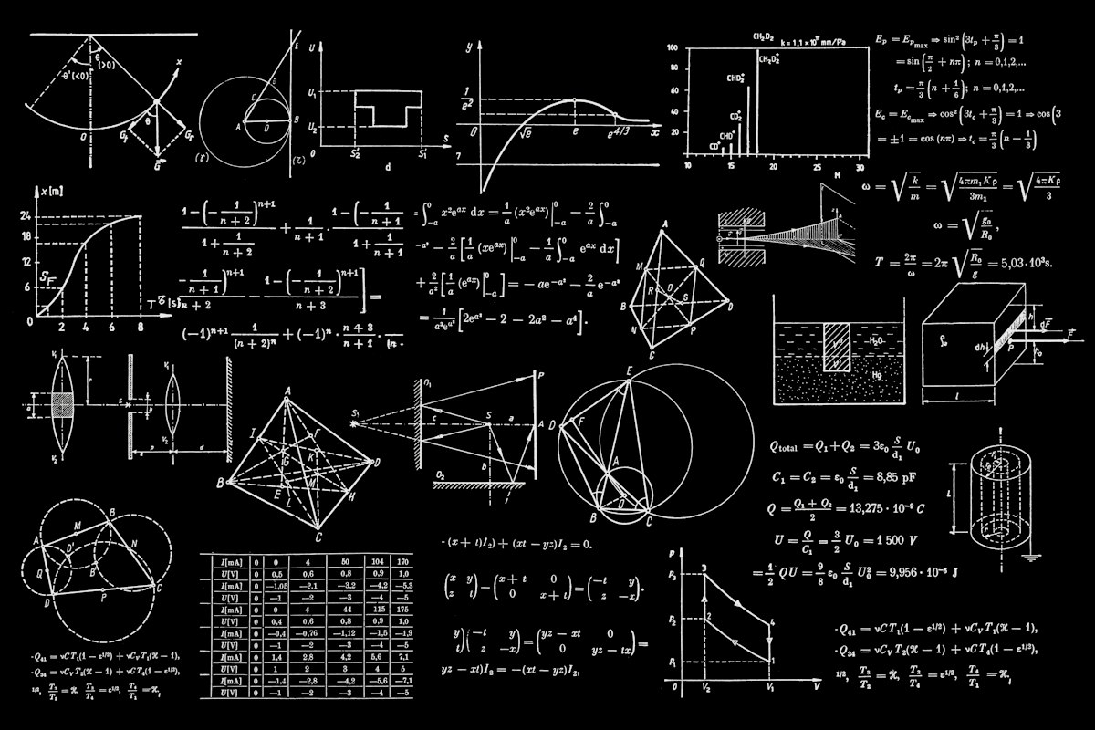 Anti-drone jammer explained: mathematical formulas for RF interference, GNSS jamming, and command-and-control link disruption on a black background